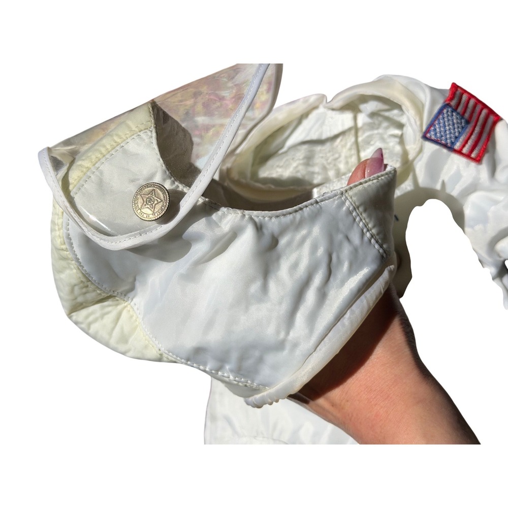 PlushWear by Stuff A Plush Astronaut Space Suit Teddy Bear Outfit‎ White 2pc Set - Picture 5 of 9